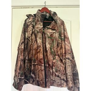 Remington Realtree AP Camo Hooded Full-Zip Jacket Size 2XL